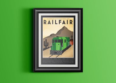 City of Scottsdale Railfair Poster